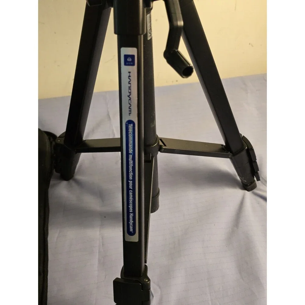 Sony VCT-60AV Remote Control Handycam Tripod for Sony Camcorders - Great...